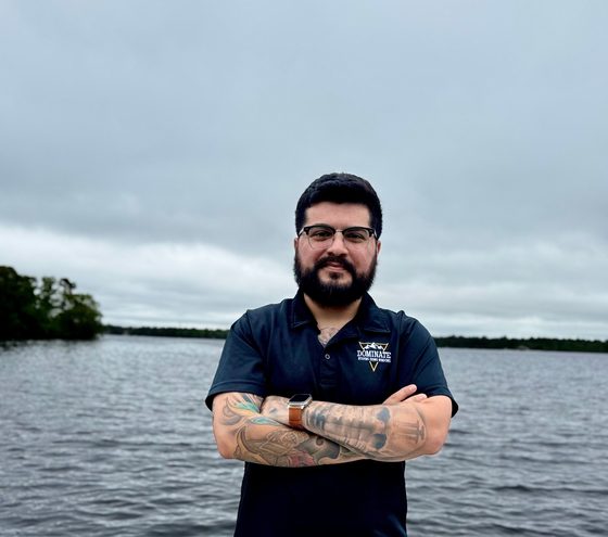 Nate, co-owner of Dominate Roofing Siding and Windows